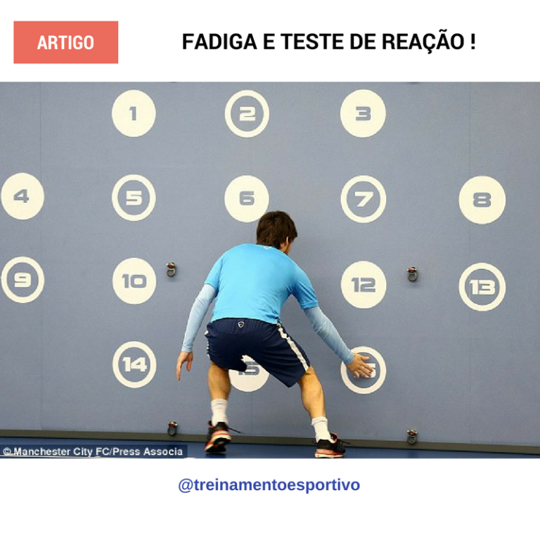 Fadiga e tempo de reação Treinamento Esportivo